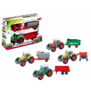 Игрушечный трактор Mega Creative Moje Ranczo 245961 – металлический корпус, игровая фигурка