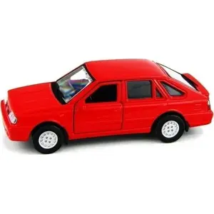 Die-cast model car Welly Polonez Caro Plus 1:39, red (scale 1:39)