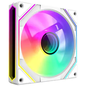 Computer Case GameMax FN12A-S8I-RW with RGB Fans and Tempered Glass Side Panel