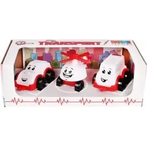 Technok mini rescue transport vehicle set, 3 pieces (model 5811)