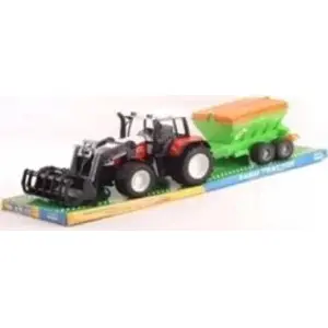 Игрушечный трактор с большой ковшовой ложкой TEKA модель 551720 — механическая игрушка