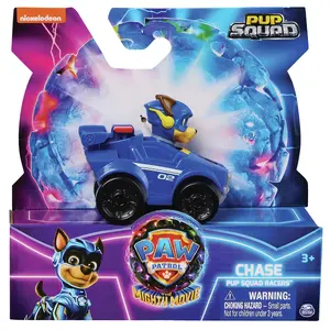 Rotaļu policijas auto PAW Patrol Pup Squad Racers Collectible Chase — plastmasa, 3+ (melns/zils)