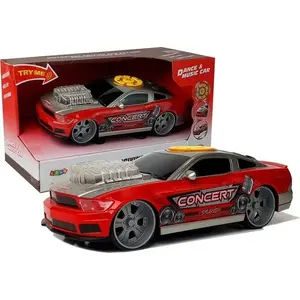 LEAN Sport Auto DJ with Control Panel and Built-in Speakers – Toy Car with Music and Lights
