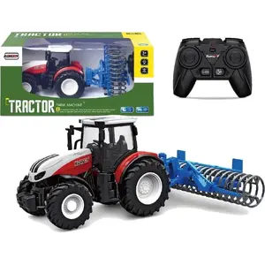 Remote Control Tractor LEANToys Traktor zdalnie sterowany wał rolniczy 2.4G – agricultural roller accessory