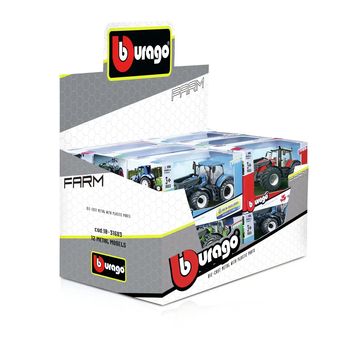 Tractor model Bburago 390633.012 — 1:32 Photo 7
