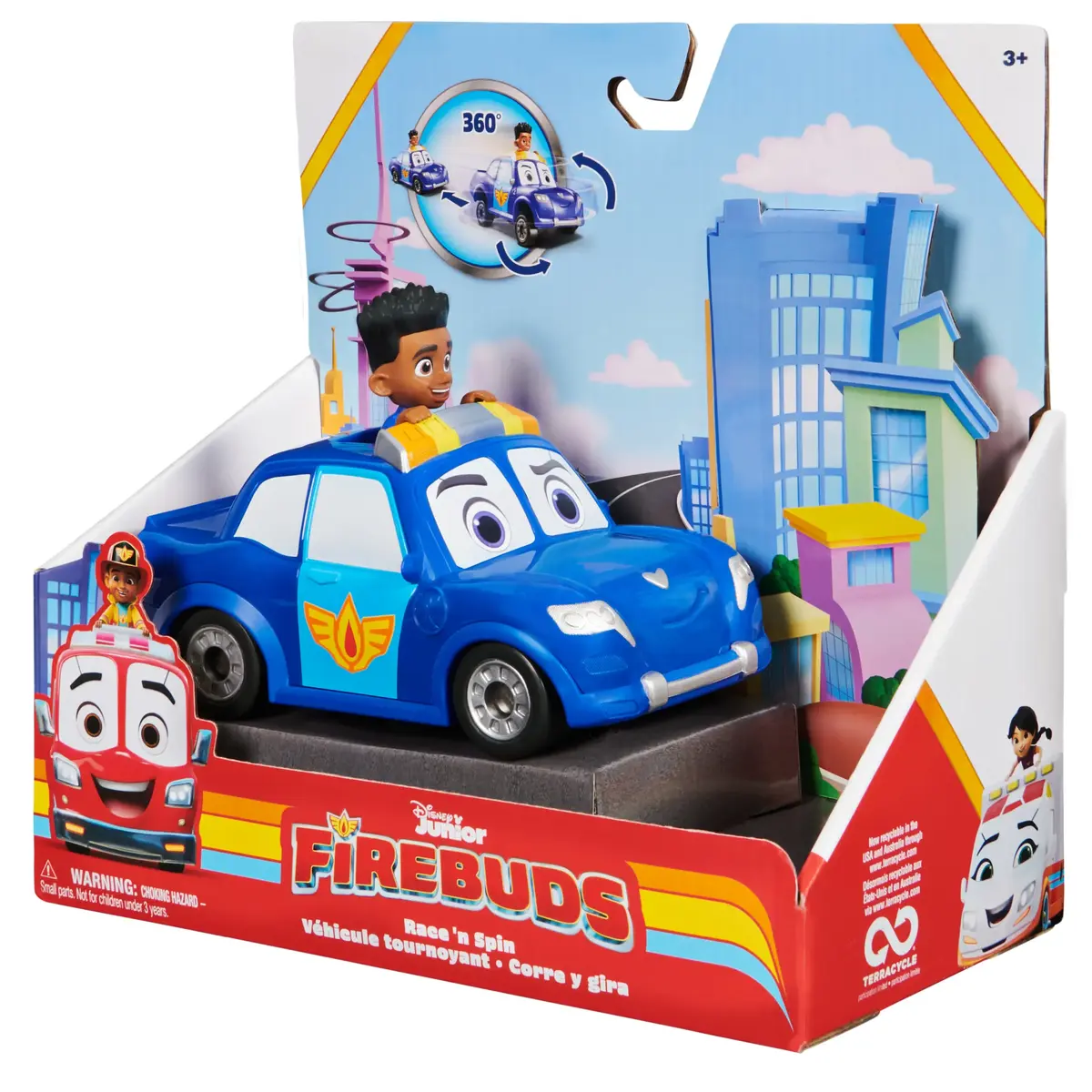 Maki Disney Junior Firebuds Jayden and Piston toy car Photo 8