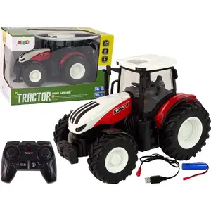 Radio-controlled tractor LEANToys 1:24 scale, remote control, farm model