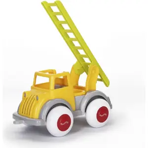 Игрушечная пожарная машина Viking Toys Straż pożarna Midi Fun Colors жёлтая – модель 045-701231