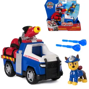 Police car toy Spinmaster PAW Patrol Chase Rescue Fire Cruiser with action figure, projectile launcher, multicolour, age 3+