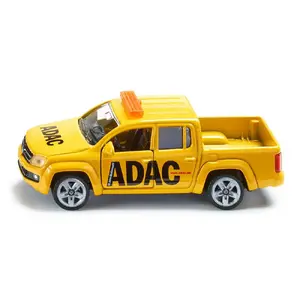 Auto Siku ADAC Pick-Up — metāls un plastmasa, dzeltena, ieteicams no 3 gadu vecuma