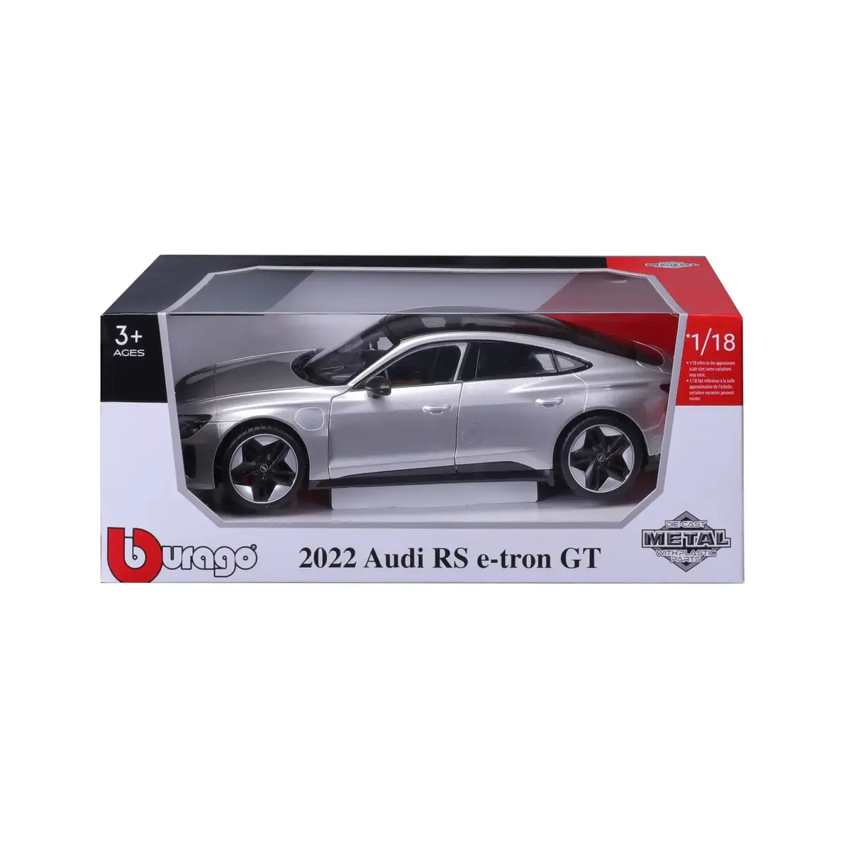BBURAGO Audi RS e-tron GT 22 1:18 модель Photo 3