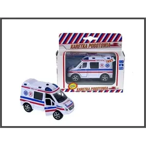 Механическая игрушка Hipo Van Pogotowie 11 см Photo 1