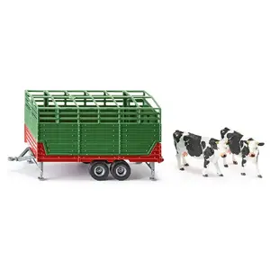 Игрушечный прицеп для скота Siku Livestock trailer масштаб 1:32, в сборе, 45×174×80 мм