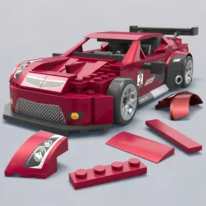 Конструктор MATTEL MEGA Hot Wheels Showcase Cadillac ATS-V R, 319 деталей, пластик, 13+ лет