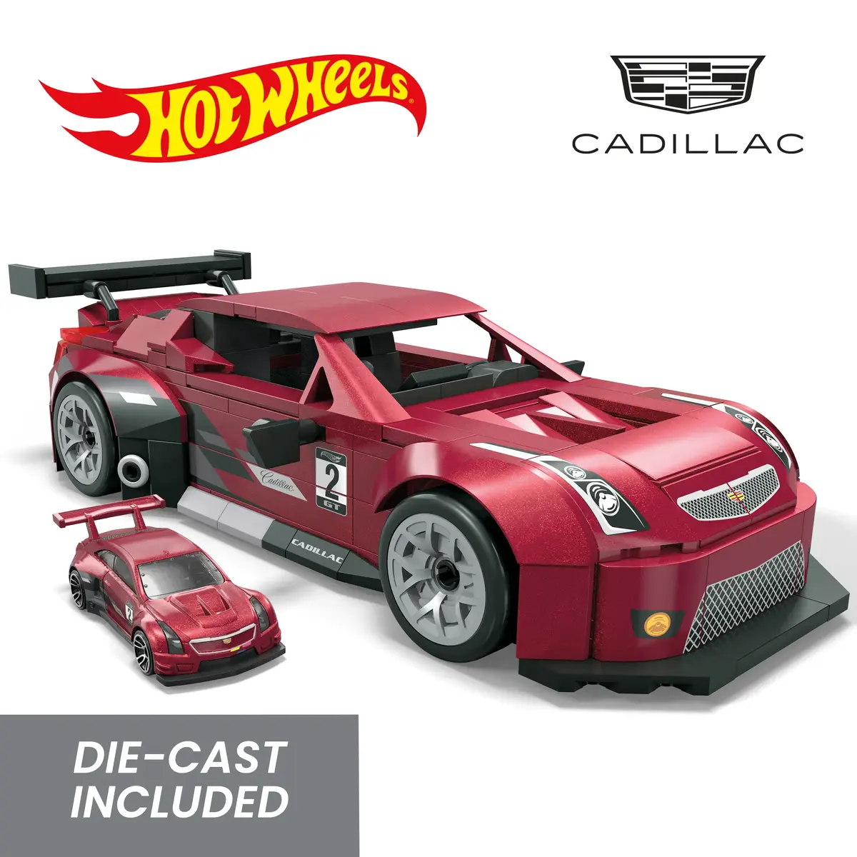 MATTEL MEGA Hot Wheels Showcase Cadillac ATS-V R komplekts Photo 7