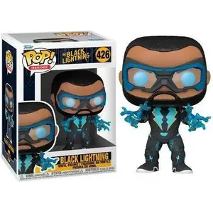 Коллекционная виниловая фигурка Funko Pop — funko pop Black Lightning №426, стилизованная виниловая фигурка