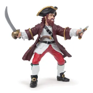 Figurine Papo Red Barbarossa pirate character PVC multicolour, recommended age 3+