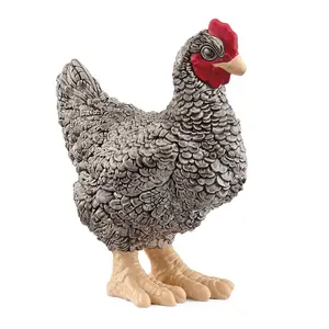Farm toy figure Schleich Plymouth Rock Chicken model 13997, multicolour, for ages 3+
