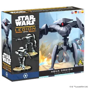 Figure LEGO Asmodee Star Wars: Legion Aqua Droids Expansion – multicolour, package 65×203×163 mm