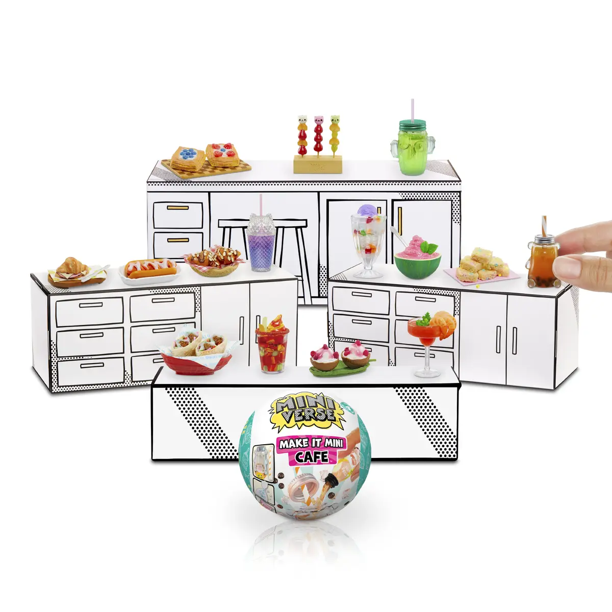 Mga Miniverse Make It Mini Foods Cafe in PDQ Series 4 Photo 2