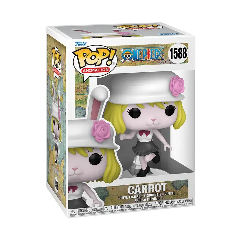 Kolekcijas figūriņa funko pop Carrot baltā cepurē Photo 2
