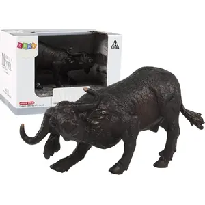 Collector Figure LEANToys African Buffalo model 12285 – large collectible animal figurine