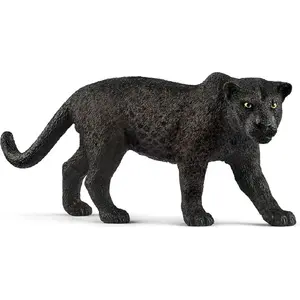 Фигурка Schleich Черная пантера 14774 — раскрашенная модель животного, реалистичная поза, коллекционная
