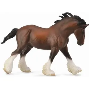 Фигурка Collecta Ogier Clydesdale модель 88621 — реалистичная фигурка лошади, масштаб не указан