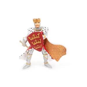 Коллекционная фигурка Papo King Arthur — высота 78 мм, разноцветная, блистер