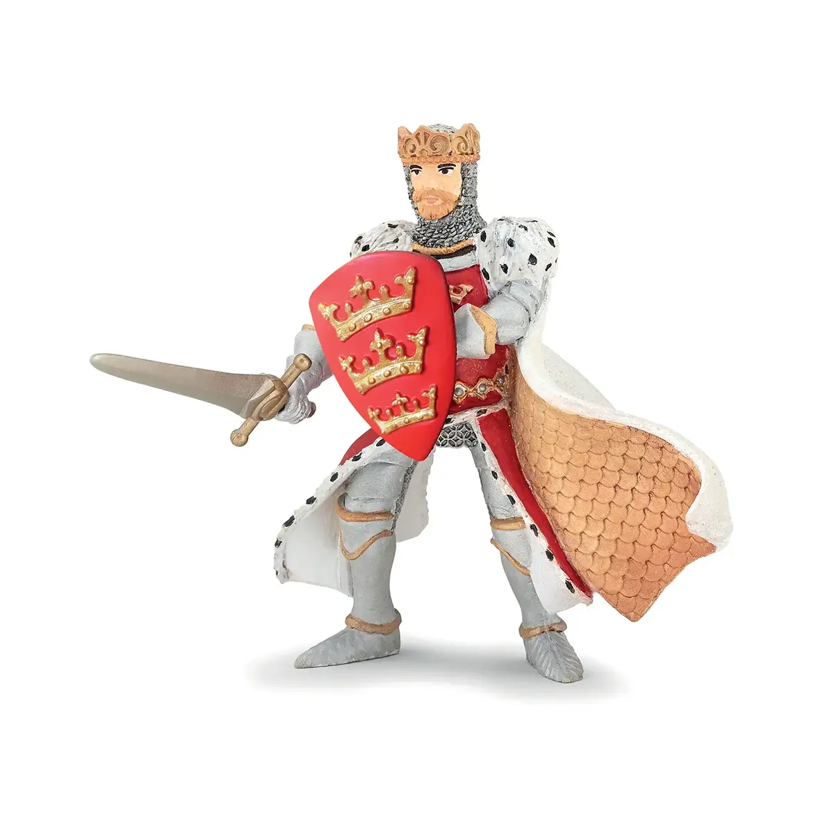 Papo King Arthur kolekcionējamā figūriņa 78 mm Photo 5