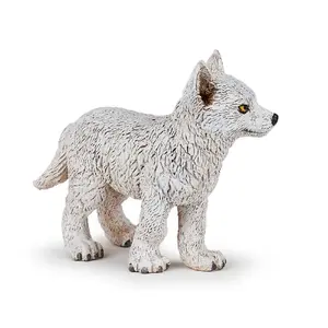 Collectible Figure Papo Young Polar Wolf, multicolour, blister pack, 1 piece
