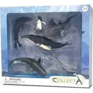 Collecta collectible marine animals set, model 468087 — 6-piece realistic plastic figurines