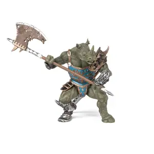 Коллекционная фигурка Papo Rhino Mutant — многокрасочная, 77×33×60 мм, блистер