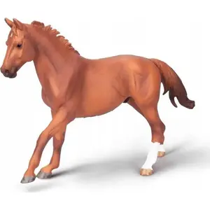 Collecta horse figurine Phar Lap, chestnut color, model 004-80017