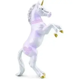 Фигурка Collecta Unicorn Foal Rearing Pink — коллекционная модель жеребёнка-единорога