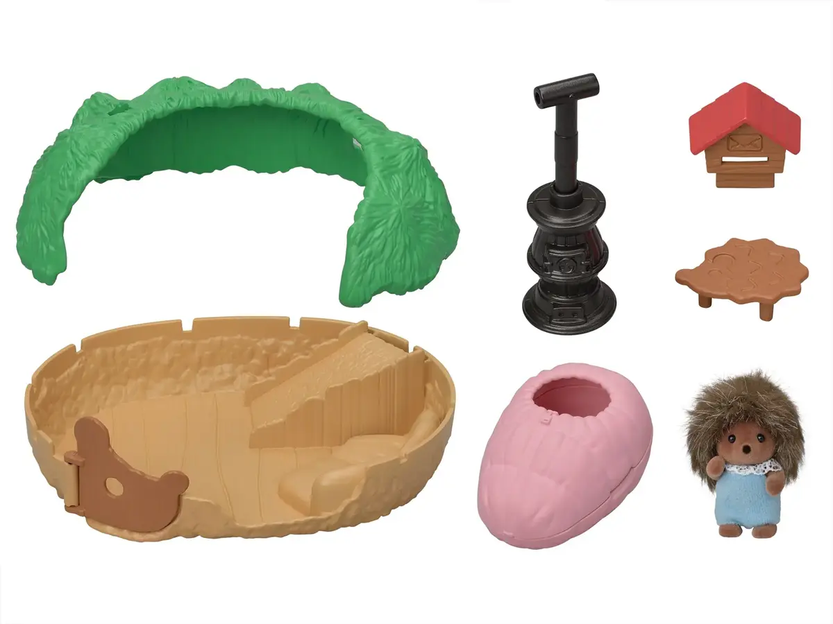 Epoch Sylvanian Families Baby Hedgehog Hideout Photo 5