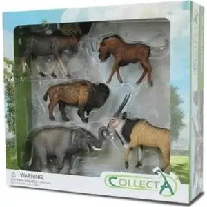 Collecta figūriņu komplekts — 5 savvaļas dzīvnieku figūriņas (modeļis 89674)