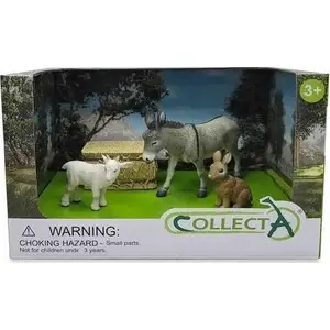 Collecta farm animal figurine set — Collecta models 88002, 88169, 88786, 88934 — 4-piece collectible figures