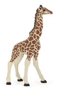 Figure Papo Giraffe Calf PVC beige and brown — toy figurine for ages 3+