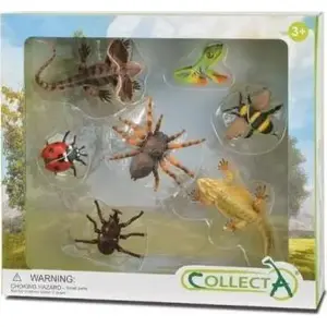 Collecta figurine set — 7 insect figures, model 89819