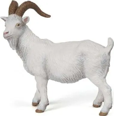 Papo White Nanny Goat PVC figure Photo 2