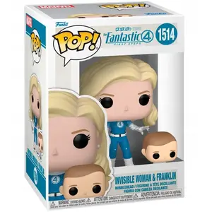 Vinyl Figure Funko Pop! Marvel The Fantastic Four First Steps – Invisible Woman & Franklin (Funko Pop)