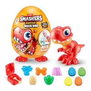 Toy figure set Zuru Smashers Junior Dino Dig Large Egg, plastic multicolour, for ages 3+