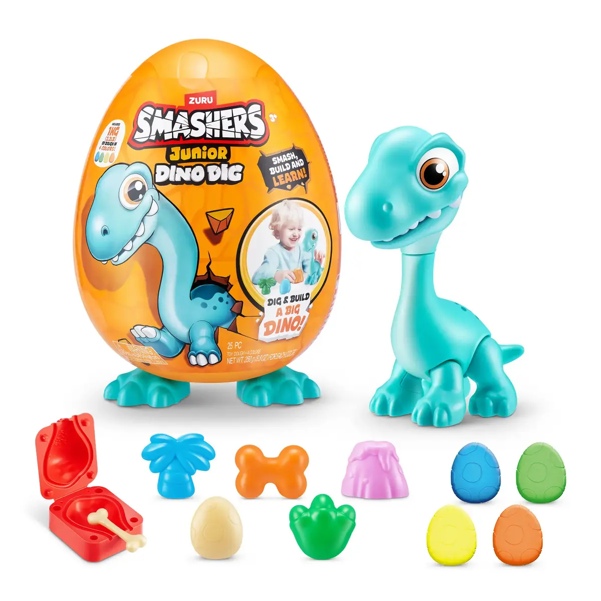 Zuru Smashers Junior Dino Dig Large Egg toy Photo 2