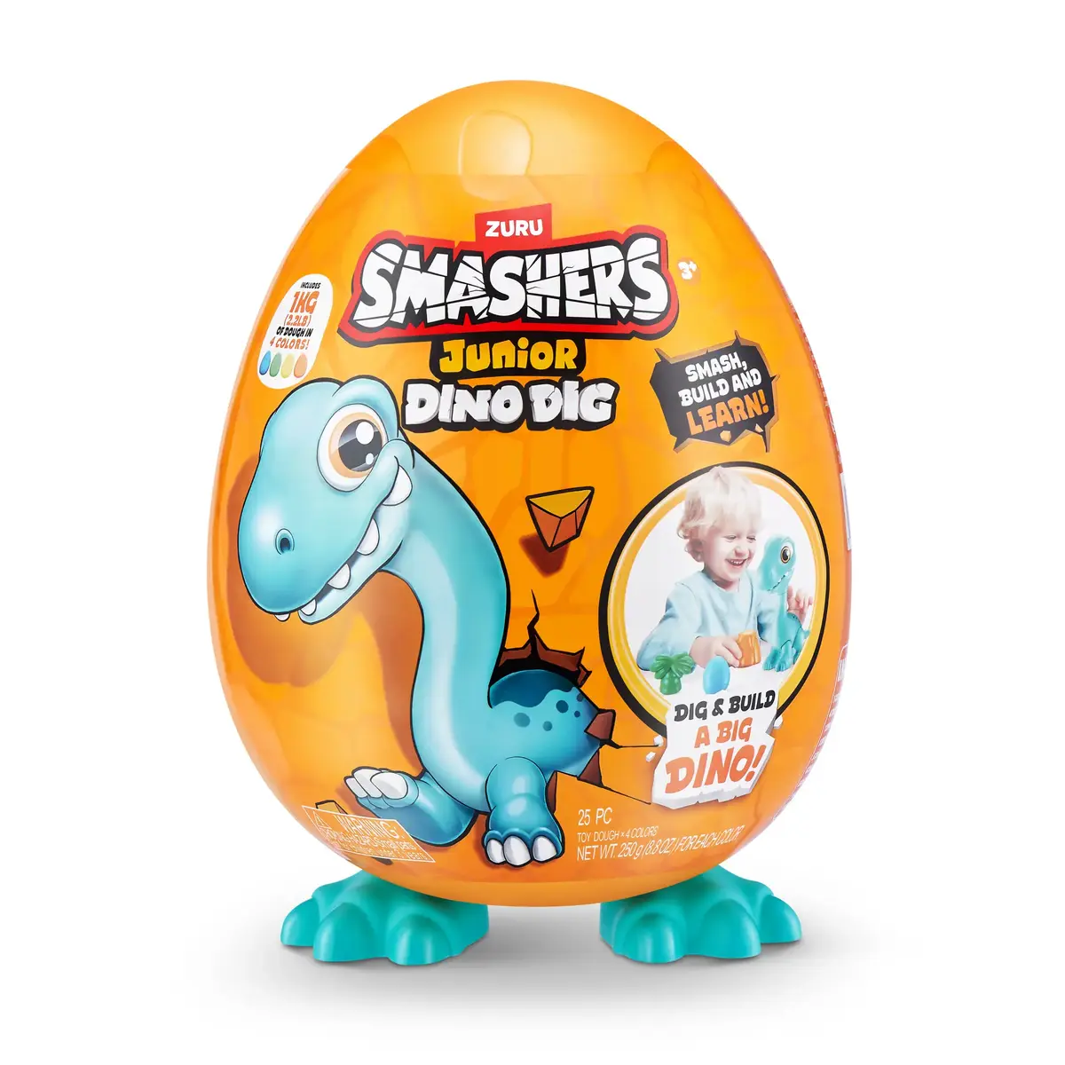 Zuru Smashers Junior Dino Dig Large Egg toy Photo 4