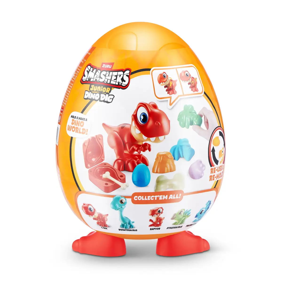 Zuru Smashers Junior Dino Dig Large Egg toy Photo 6