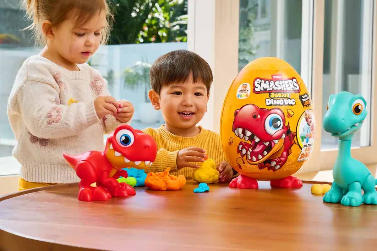 Zuru Smashers Junior Dino Dig Large Egg toy Photo 8