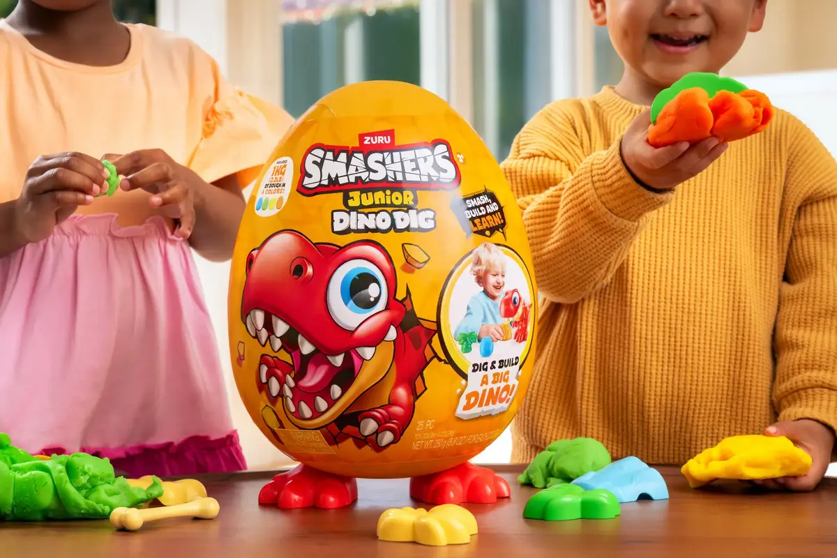 Zuru Smashers Junior Dino Dig Large Egg toy Photo 9