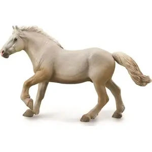Фигурка Collecta Американский кремовый тяжеловоз жеребец XL модель 004-88846, реалистичная лошадь