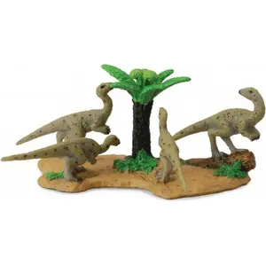 Collecta dinosaur figure set with tree model 004-88524 – collectible play figurines